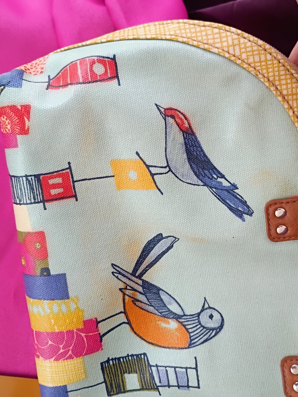Fossil City Birds Purse And Wallet Set - Picture 6 of 13